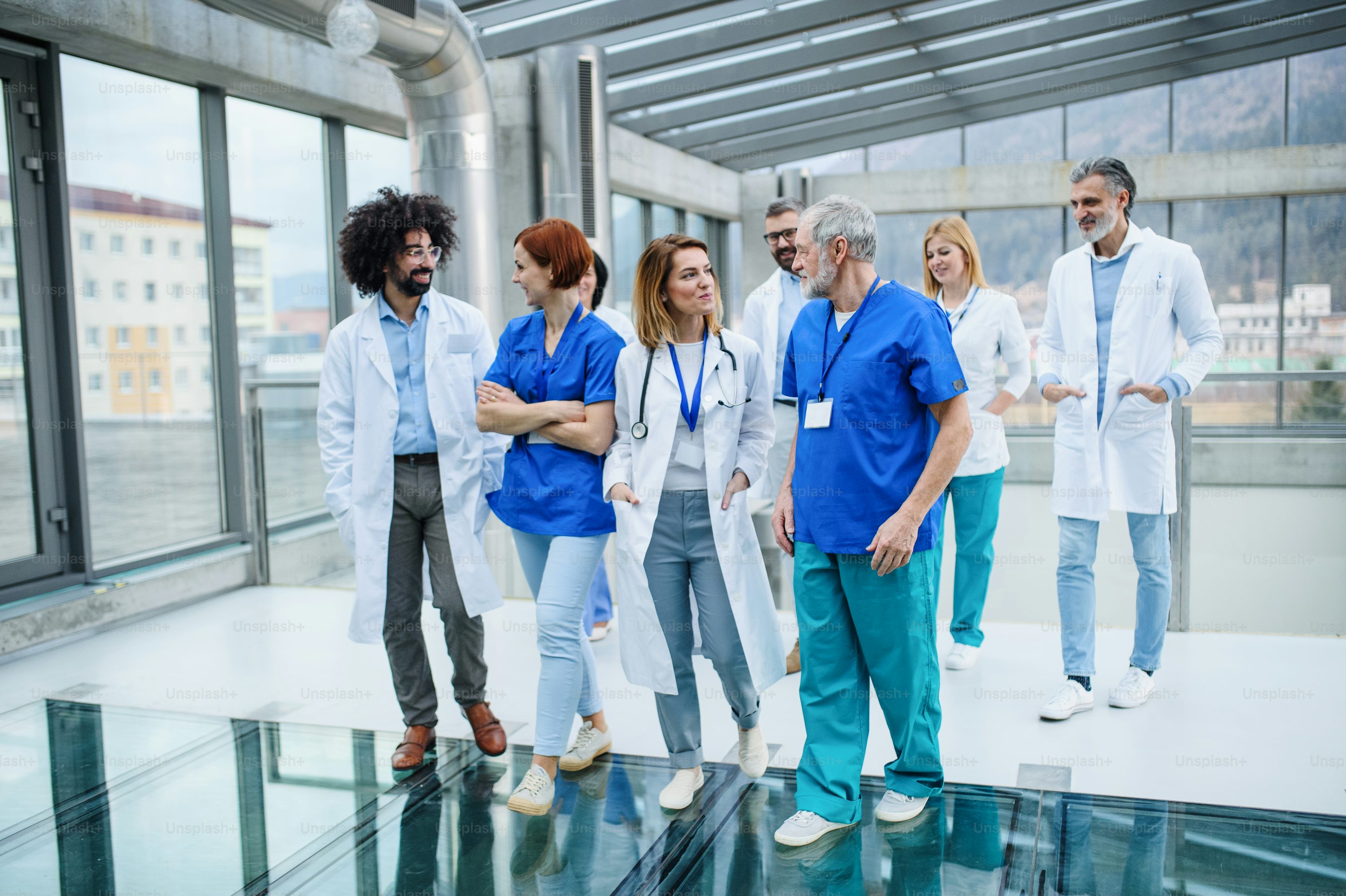 Professional healthcare team providing quality patient care